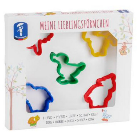FEUCHTMANN Set forme pentru plastilina - Animalute de la ferma