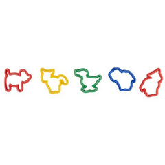 Set forme pentru plastilia - Animalute de la ferma
