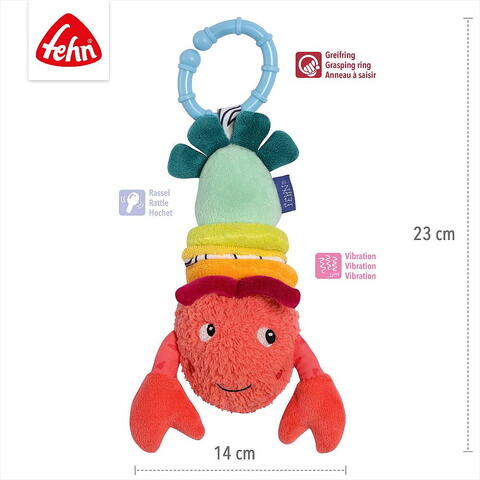 Fehn Jucarie pentru carucior cu vibratii - Racul vesel