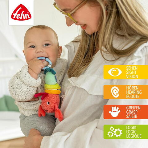 Fehn Jucarie pentru carucior cu vibratii - Racul vesel