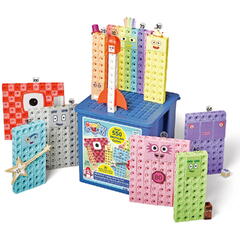 MathLink®Cubes Numberblocks Set activitati - Eroii cu Zero