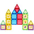MAGPLAYER Set de constructie magnetic 3D - 28 piese - RESIGILAT