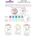 SPECTRA Set cupa pentru san - 20 mm - RESIGILAT