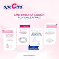SPECTRA Set cupa pentru san - 20 mm - RESIGILAT