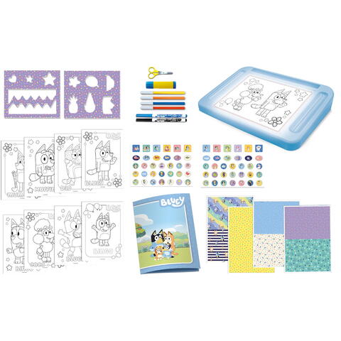 LISCIANI Tablita de desen cu lumini - Bluey