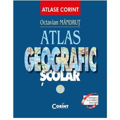 Corint Atlas geografic general nou (albastru)