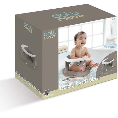 Dolu Nuve Scaun de baie bebelusi  - Gri mat - RESIGILAT
