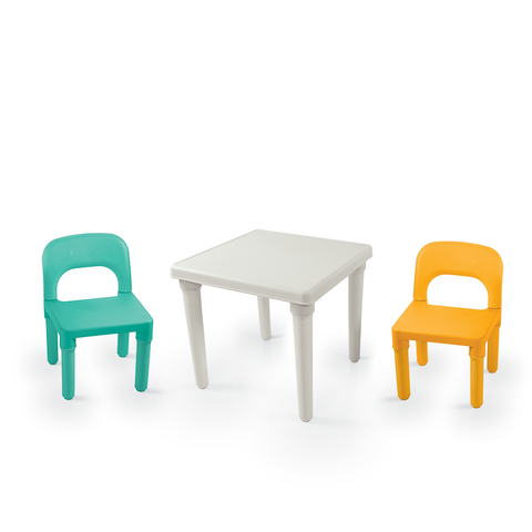 DOLU Set de masa cu scaune	- Pastel - RESIGILAT