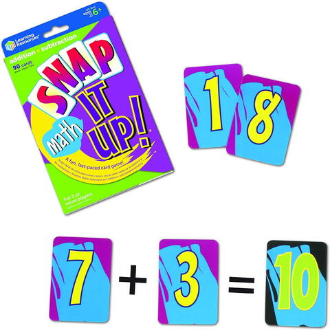 Learning Resources Snap It Up!® - Joc pentru adunari si scaderi