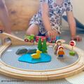 BIGJIGS Toys Set tren cu cale ferata circulara
