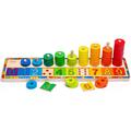 BIGJIGS Toys Numaratoare cu discuri colorate