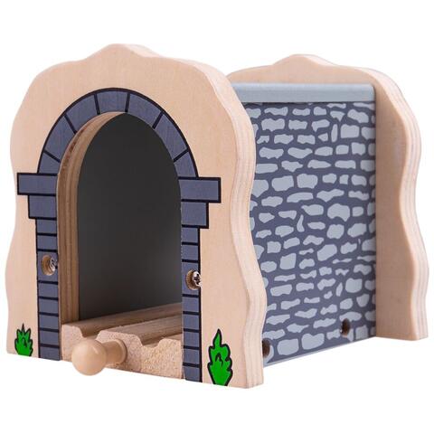BIGJIGS Toys Tunel din lemn