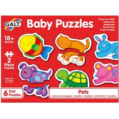 Baby Puzzle: Animale de companie (2 piese)