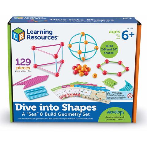 Learning Resources Set constructie - Forme 3D