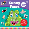Galt Carte cu abtibilduri Funny Faces