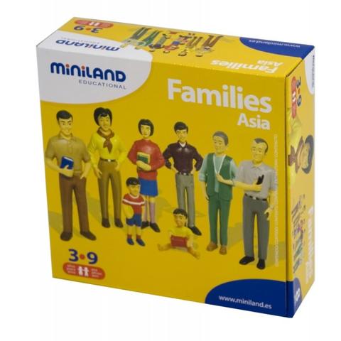 Figurine familie asiatica Miniland