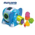 Miniland - Elefant cu forme